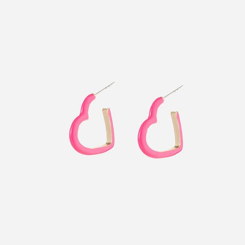 3-Piece Heart, Butterfly Shape Earrings - Estora_Online