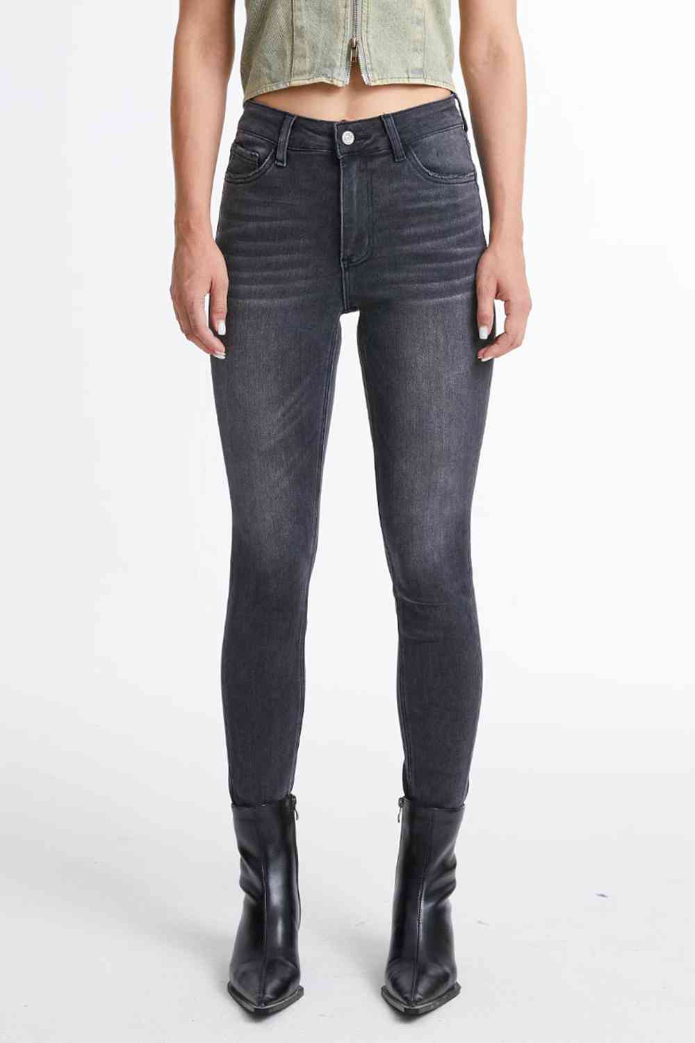 BAYEAS Cropped Skinny Jeans - Estora_Online