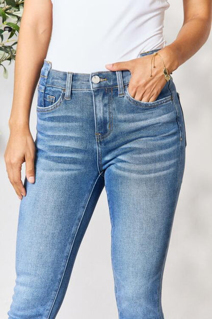 BAYEAS Skinny Cropped Jeans - Estora_Online