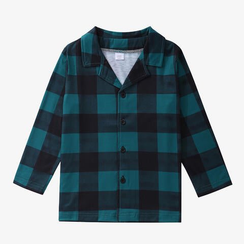 Boy Plaid Shirt and Pants Set - Estora_Online