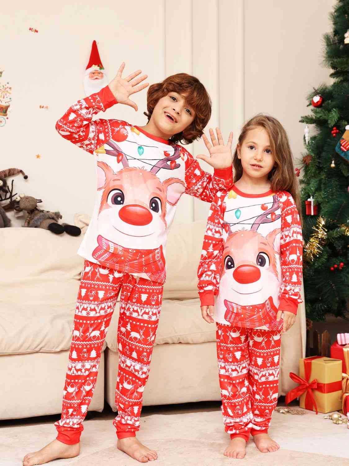 Christmas Long Sleeve Top and Pants Set - Estora_Online