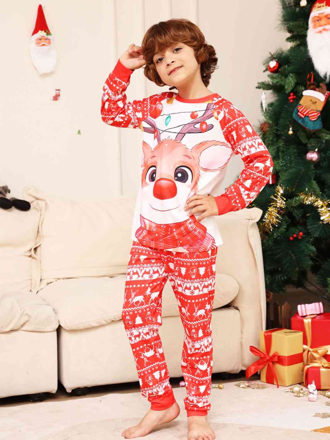 Christmas Long Sleeve Top and Pants Set - Estora_Online