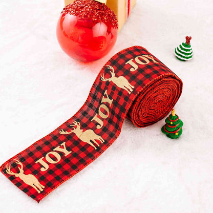 Christmas Polyester Ribbon - Estora_Online