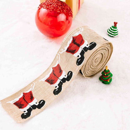 Christmas Polyester Ribbon - Estora_Online