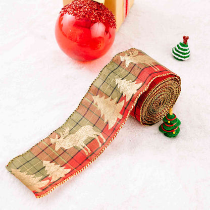 Christmas Polyester Ribbon - Estora_Online