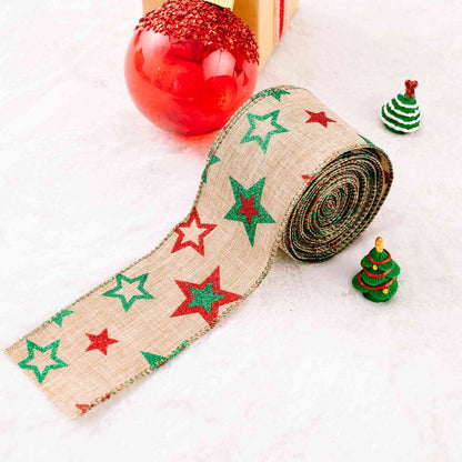 Christmas Polyester Ribbon - Estora_Online