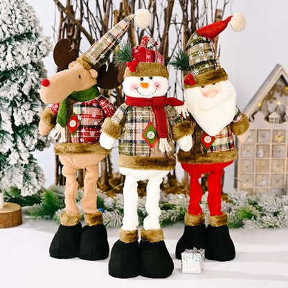 Christmas Telescopic Leg Doll - Estora_Online