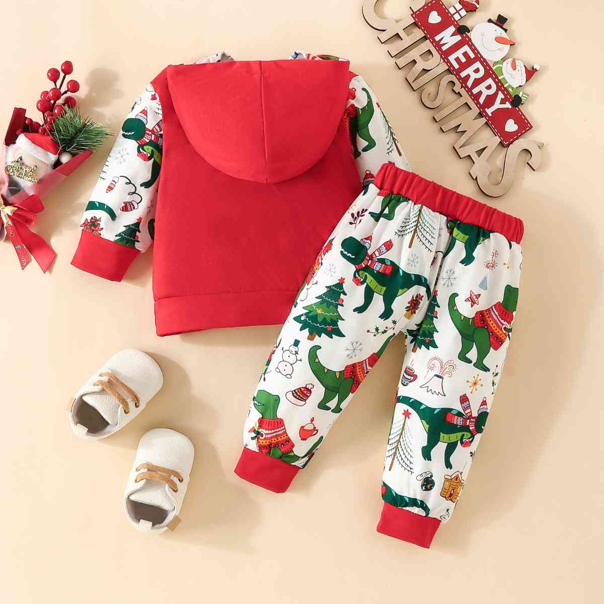 MERRY CHRISTMAS Hoodie and Pants Set - Estora_Online