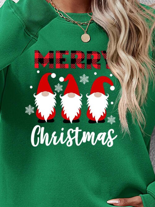 MERRY CHRISTMAS Long Sleeve Sweatshirt - Estora_Online