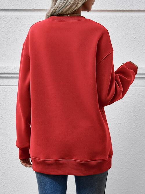 MERRY CHRISTMAS Long Sleeve Sweatshirt - Estora_Online