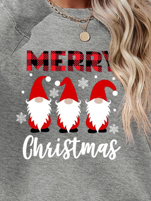 MERRY CHRISTMAS Long Sleeve Sweatshirt - Estora_Online