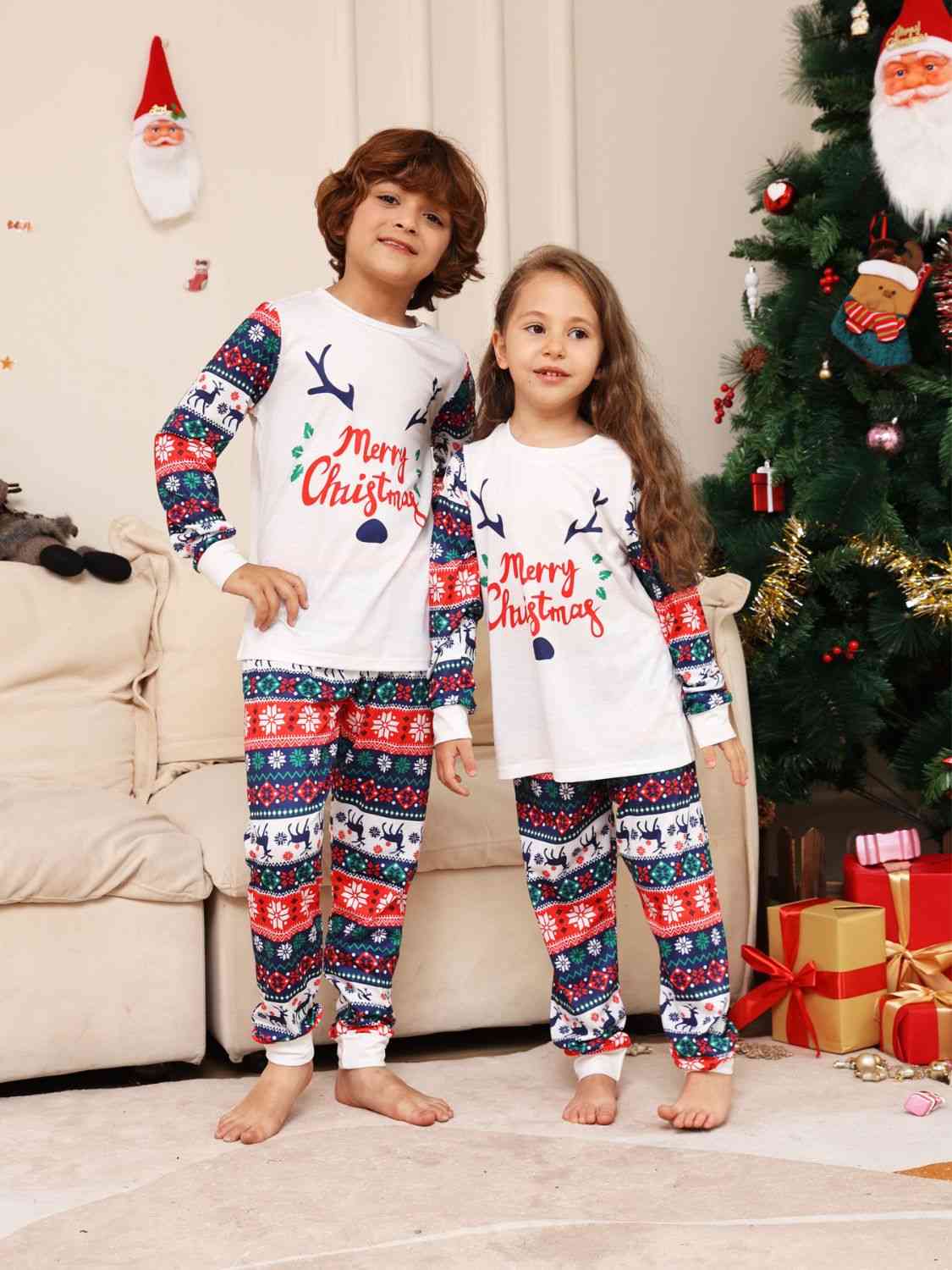 MERRY CHRISTMAS Top and Pants Set - Estora_Online