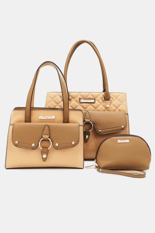 Nicole Lee USA 3 Piece Handbag Set - Estora_Online