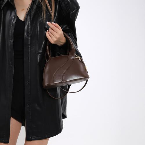 PU Leather Crossbody Bag - Estora_Online