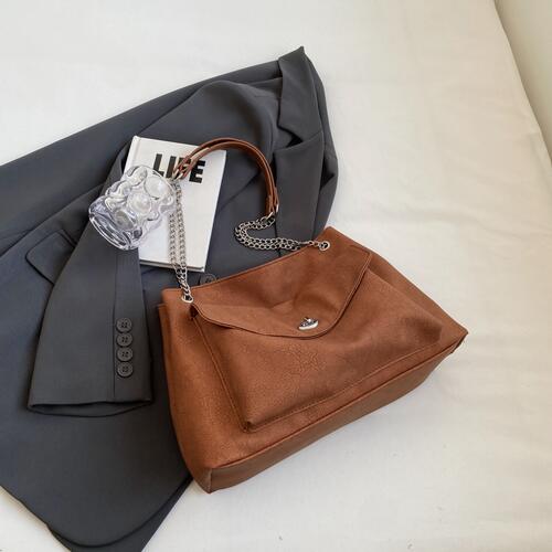 PU Leather Shoulder Bag - Estora_Online