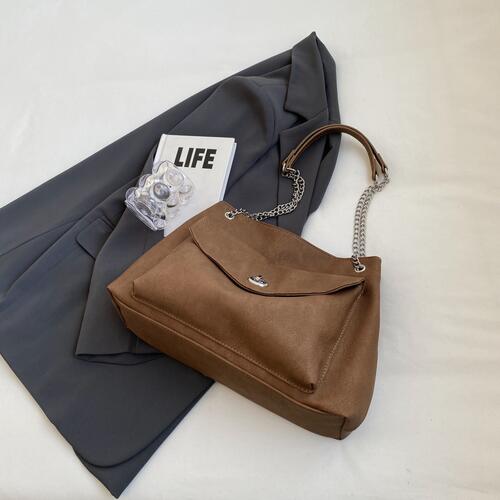 PU Leather Shoulder Bag - Estora_Online