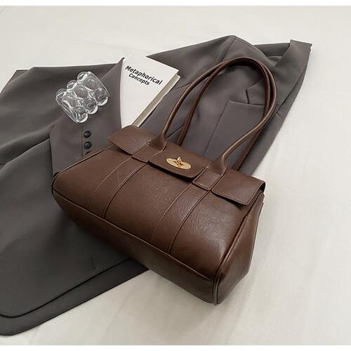 PU Leather Shoulder Bag - Estora_Online