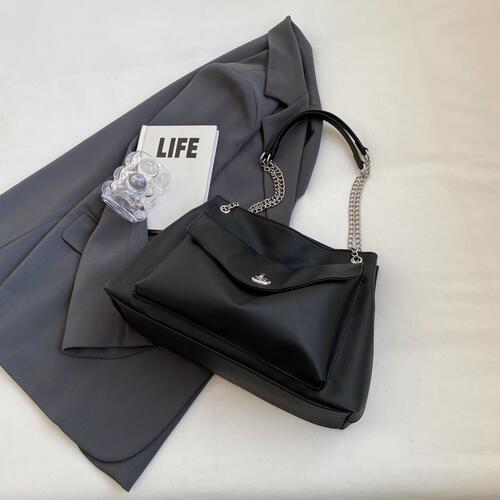 PU Leather Shoulder Bag - Estora_Online