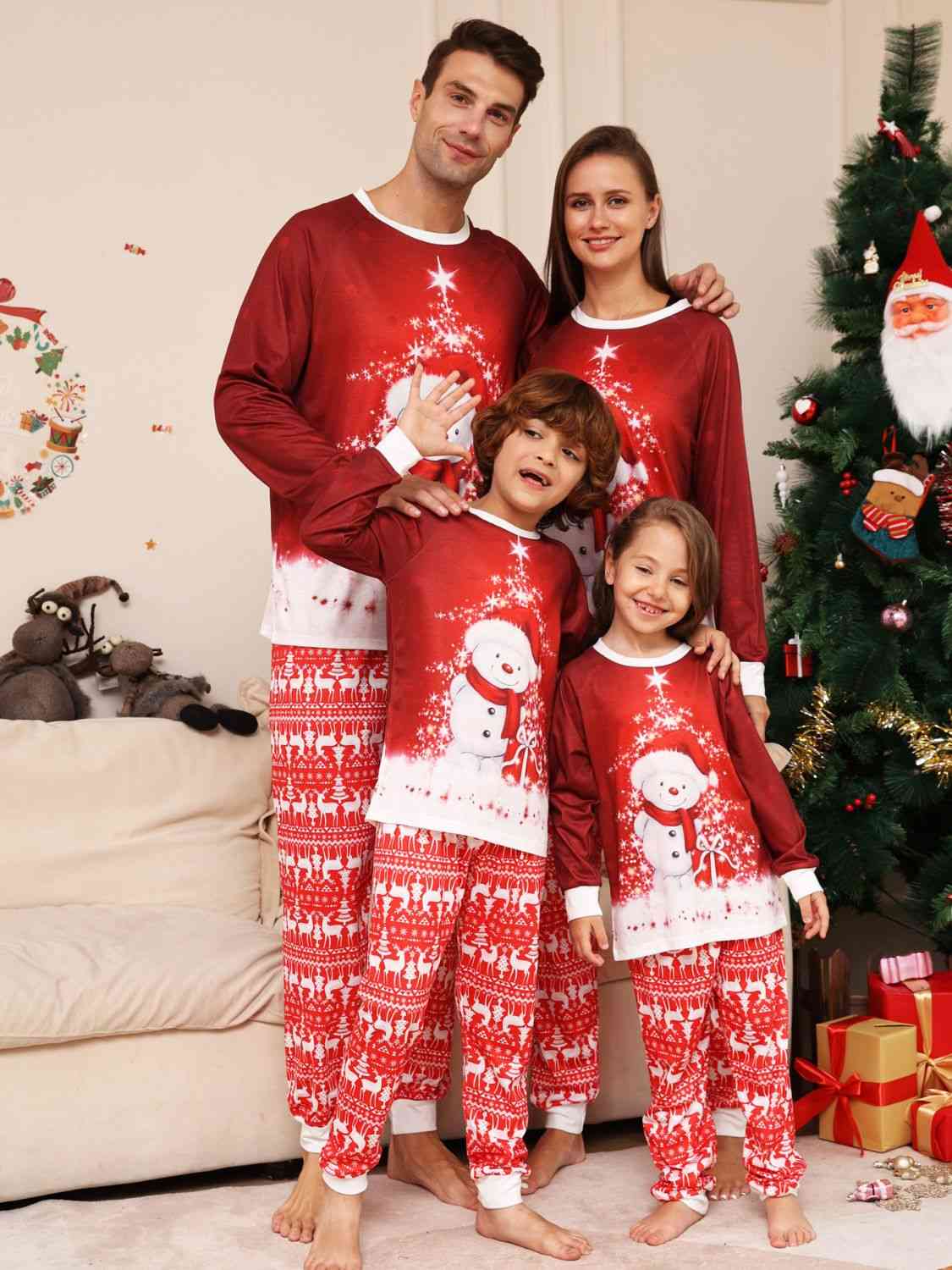 Snowman Top and Pants Set - Estora_Online