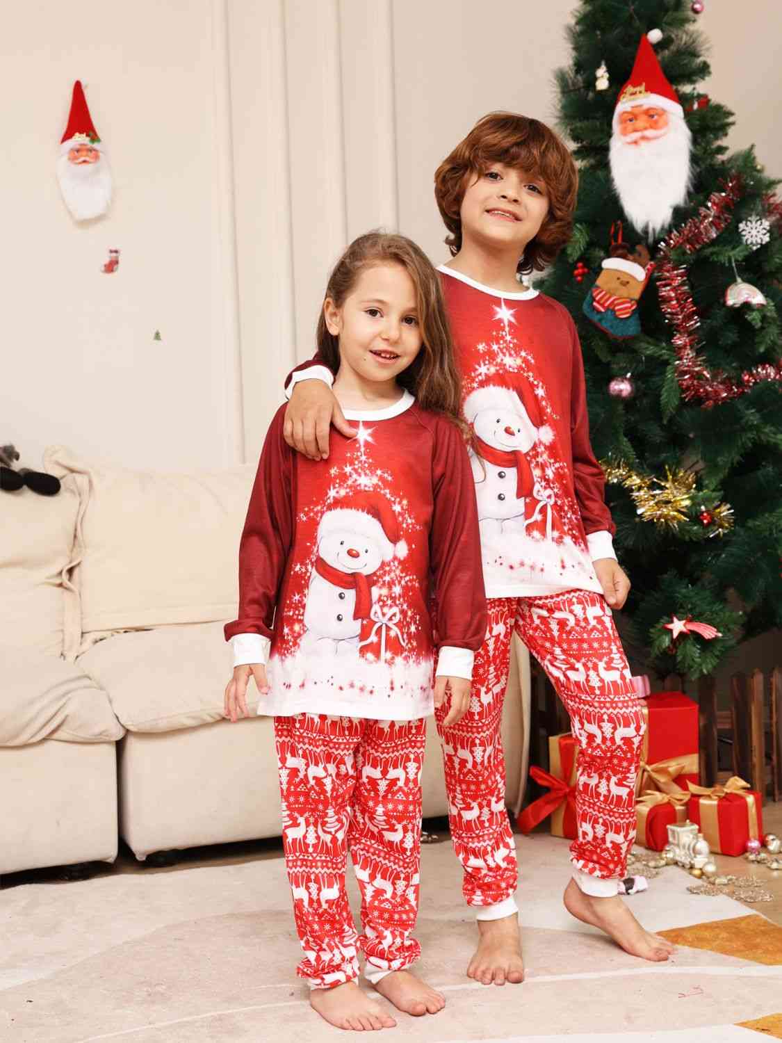 Snowman Top and Pants Set - Estora_Online