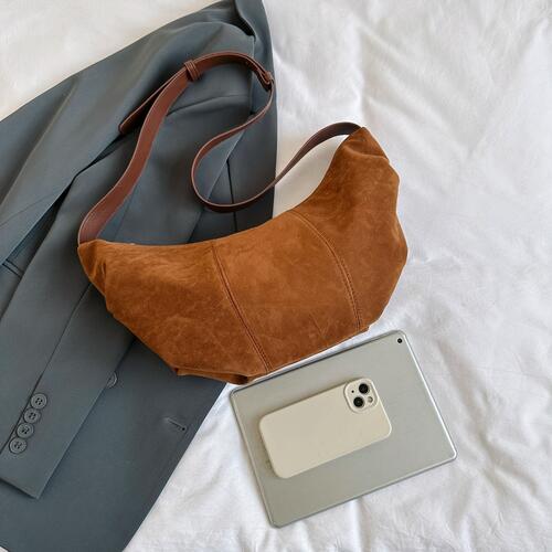 Suede Dumpling Bag - Estora_Online