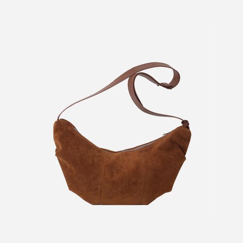 Suede Dumpling Bag - Estora_Online