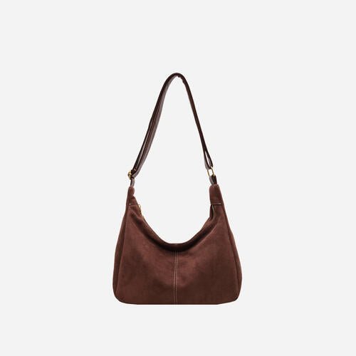 Suede Shoulder Bag - Estora_Online