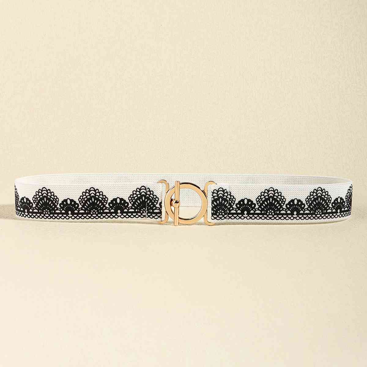 Toggle Clasp Elastic Belt - Estora_Online